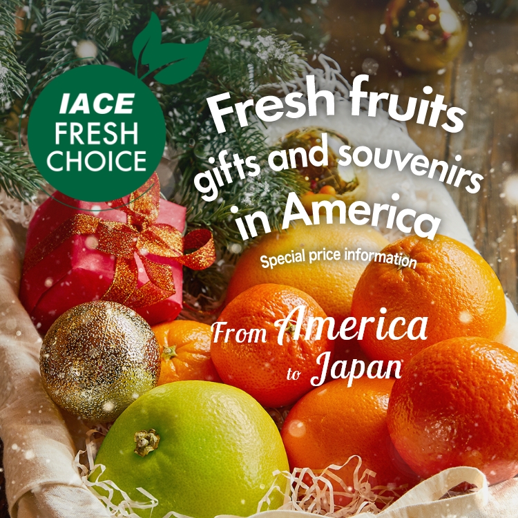 Fresh fruits gift and souvenirs in America.IACE FRESH CHOICE